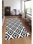 Kaymaz Dot Taban Yıkanabilir Dijital Baskı Pikselli Kareler Salon Halısı 80 x 100 1