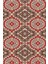 Kaymaz Dot Taban Yıkanabilir Dijital Baskı Geometrik Retro Renkler Halı Deseni Salon Halısı 80 x 100 2