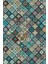 Kaymaz Dot Taban Yıkanabilir Dijital Baskı İslamik Mermer Desenleri Salon Halısı 80 x 200 2
