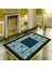 Kaymaz Dot Taban Yıkanabilir Dijital Baskı Klasik Osmanlı Saray Desenli Salon Halısı 80 x 100 1