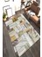 Kaymaz Dot Taban Yıkanabilir Dijital Baskı Mermer Detaylı Salon Halısı 80 x 120 1