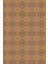 Kaymaz Dot Taban Yıkanabilir Dijital Baskı Kiremit Motifli Salon Halısı 80 x 200 2