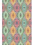 Kaymaz Dot Taban Yıkanabilir Dijital Baskı Göz Motifli Salon Halısı 80 x 100 2