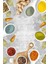 Kaymaz Dot Taban Yıkanabilir Dijital Baskı Sebze ve Baharat Mutfak Halısı 80 x 250 2