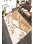 Kaymaz Dot Taban Yıkanabilir Dijital Baskı Ahşap Ağaç Dalları Desenli Salon Halısı 180 x 280 1
