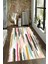 Kaymaz Dot Taban Yıkanabilir Dijital Baskı Çizgiler ve Noktalar Desenli Salon Halısı 200 x 300 1