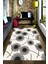 Kaymaz Dot Taban Yıkanabilir Dijital Baskı Polen Tasarımlı Salon Halısı 200 x 300 1