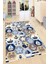 Kaymaz Dot Taban Yıkanabilir Dijital Baskı Denizci Temalı Çocuk Halısı 80 x 100 1