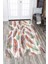 Kaymaz Dot Taban Yıkanabilir Dijital Baskı Tahta ve Tüy Desenli Salon Halısı 80 x 600 1