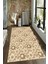 Kaymaz Dot Taban Yıkanabilir Dijital Baskı Ahşap Dama Desenli Salon Halısı 80 x 100 1
