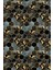 Kaymaz Dot Taban Yıkanabilir Dijital Baskı Gold Detay Vektörel Mermer Desenli Mutfak Halısı 80 x 100 2