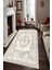 Kaymaz Dot Taban Yıkanabilir Dijital Baskı Modern Osmanlı Kabartma Desenli Salon Halısı 80 x 100 1