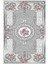 Kaymaz Dot Taban Yıkanabilir Dijital Baskı Çiçek Motifi Desenli Salon Halısı 80 x 250 2