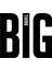 - Büyük Harf ile Yazılmış Big Think Duvar Yazısı Sticker 60X50 cm - Siyah 3