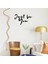 - El Yazısı ile Yazılmış Just Be You Yazısı Sticker 60X35CM - Siyah 2