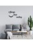 - El Yazısı Always Keep Similing Duvar Yazısı Sticker 60X31CM - Siyah 1