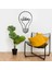 - El Yazısı ile Yazılmış Idea Fikir Duvar Yazısı Sticker 60X37CM - Siyah 1
