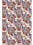 Kaymaz Dot Taban Yıkanabilir Dijital Baskı Geometrik Çiçek Desenli Mutfak Halısı 200 x 250 2
