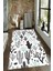 Kaymaz Dot Taban Yıkanabilir Dijital Baskı Modern Kaktüsler Çizimli Salon Halısı 200 x 250 1