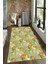 Kaymaz Dot Taban Yıkanabilir Dijital Baskı Kurumuş Yapraklar Desenli Salon Halısı 80 x 100 1