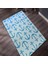 Kaymaz Dot Taban Yıkanabilir Dijital Baskı Çapa Desenli Salon Halısı 80 x 100 1