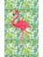 Kaymaz Dot Taban Yıkanabilir Dijital Baskı Flamingo Desenli Salon Halısı 80 x 100 2