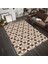 Kaymaz Dot Taban Yıkanabilir Dijital Baskı Geometrik Kristal Desenli Salon Halısı 80 x 100 1
