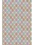 Kaymaz Dot Taban Yıkanabilir Dijital Baskı Eskitme Geometrik Desenli Salon Halısı 80 x 200 2
