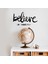 - El Yazısı ile Yazılmış Believe In Yourself Yazısı Sticker 60X33 cm - Siyah 1