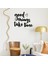 - El Yazısı ile Yazılmış Good Things Take Time Yazısı Sticker 60X39CM - Siyah 2