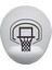 Basketball Oval Bilek Destekli Mouse Pad 1