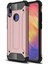 Xiaomi Redmi 7 Kapak Çift Katmanlı Zırh Tank Kılıf - Rose Gold 1