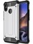 Xiaomi Mi Max 3 Kapak Çift Katmanlı Zırh Tank Kılıf - Gri 1