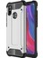 Xiaomi Mi 8 Se Kapak Çift Katmanlı Zırh Tank Kılıf - Gri 1
