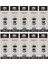 Canon G2400 G2410 G2411 G2415 Uyumlu Siyah Mürekkep 135 ml 10 Adet 2