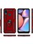 Samsung Galaxy A10S Kılıf A107 Selfie Yüzüklü Iki Katmanlı Koruyucu VGA Kırmızı 2