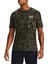 UA ABC Camo SS 1357727-001 ERKEK Siyah Tişört 1