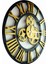 KAYRA TASARIM AHŞAP DUVAR SAATİ ANTİK GOLD ROMA 50cm 1