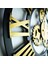 KAYRA TASARIM AHŞAP DUVAR SAATİ ANTİK GOLD ROMA 50cm 4