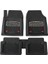 Mitsubishi L200 Blizard Premium Model Uyumlu Universal Derin Havuzlu Paspas Krom Karbon 1