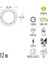 12W Bahçe Armatür S/ü LED Aplik 3200K Günışığı CT-7073 2