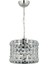 AV-65240-2K Krom Kaplama Modern Avize E27 Metal Kristal 20cm 1