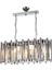 AV-65222-YM-K Krom Kaplama Modern Avize E14 Metal Kristal 65x22cm 1