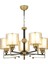 AV-65227-5E Eskitme Kaplama Modern Avize E27 Metal Cam 58cm 1