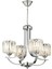 AV-65226-4K Krom Kaplama Modern Avize E27 Metal Kristal 55cm 1