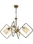 AV-60103-4E Eskitme Kaplama Modern Avize E14 Metal Cam 55cm 1