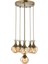 AV-60161-6ET Eskitme Kaplama Modern Avize E27 Metal Cam 50cm 1