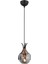 AV-60161-1BSY Siyah Boyalı Modern Avize E27 Metal Cam 13cm 1