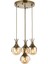 AV-60161-4ET Eskitme Kaplama Modern Avize E27 Metal Cam 40cm 1