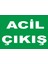 Acil Çıkış Levhası 1